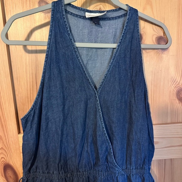 Universal Thread Blue Halter Sundress Denim Size Large - Picture 3 of 7
